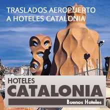 Trasladps aeropuerto a Hoteles Catalonia en Barcelona a precios especiales