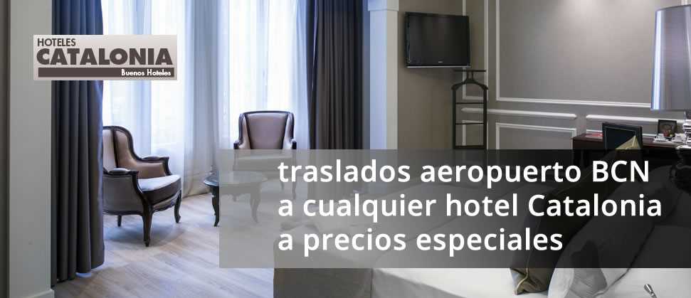 traslados aeropuerto a Hoteles Catalonia